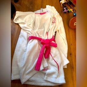 Hello kitty hooded robe